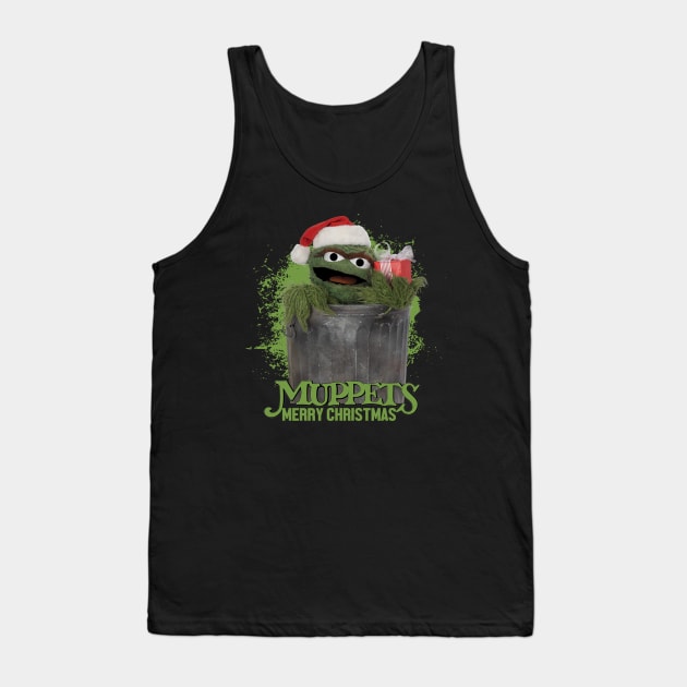 Muppets Merry Christmas Carol Tank Top by jorinde winter designs